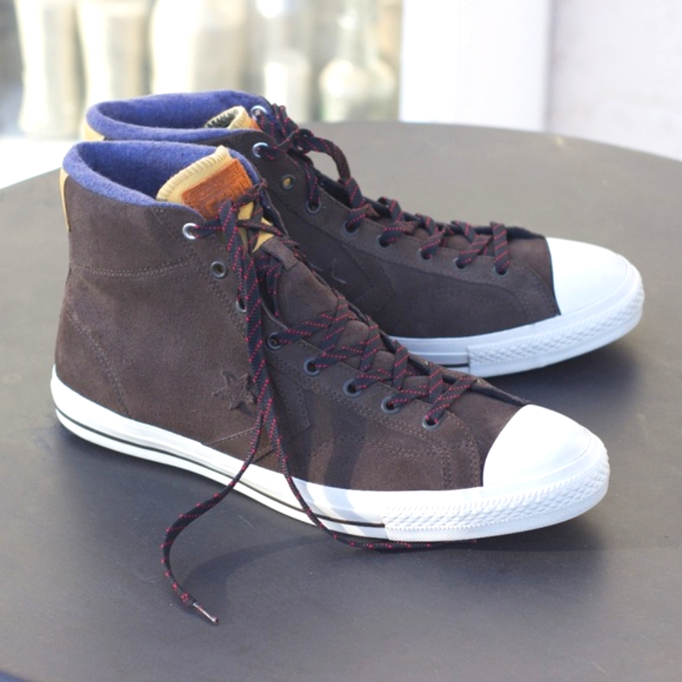 Converse Cons Brown Suede Star Player High Top